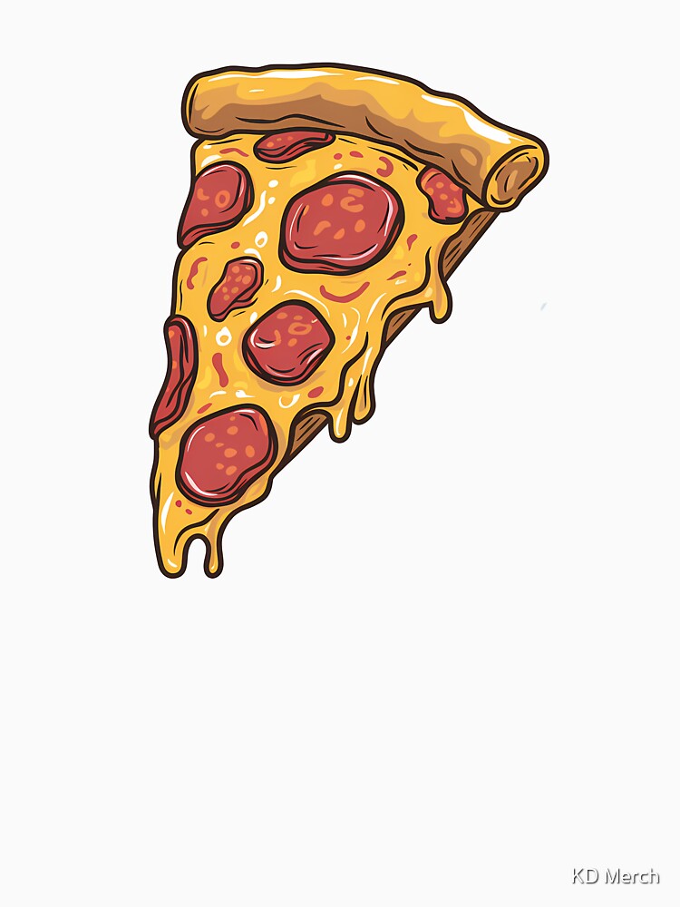 Pizza Slice Foodie by KD Merch