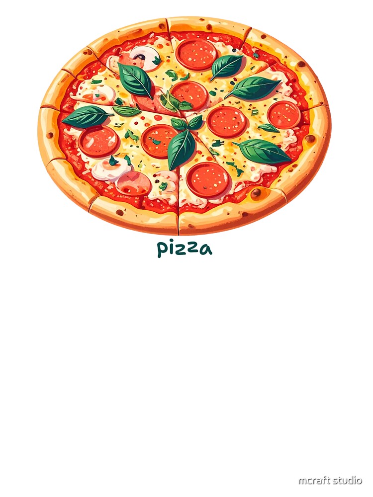 Pizza A Slice of Happiness by mcraft studio