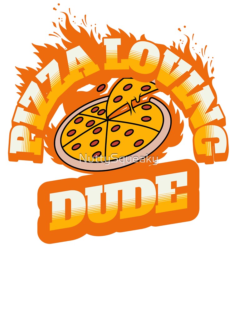 Pizza Loving Dude by NuttySqueaky