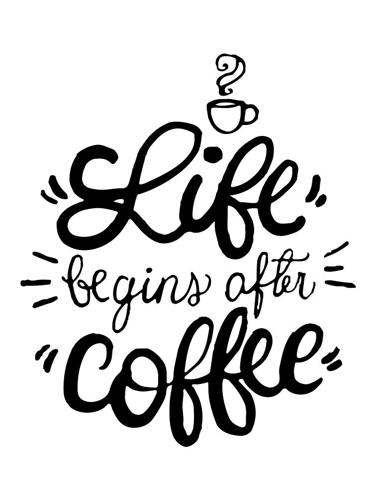 Life Begins After Coffee T-Shirt for Men and Women by AllStarMerch