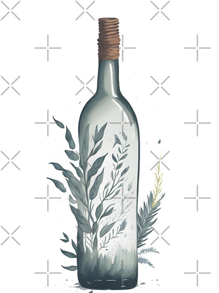 Boho Wine Bottle by Cravio