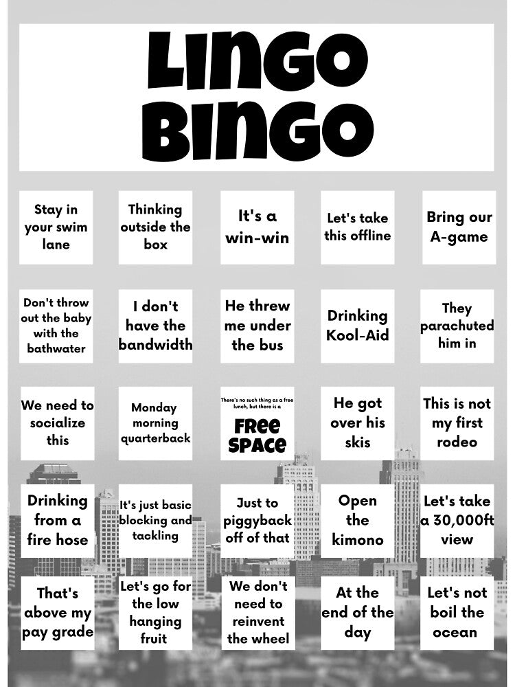Lingo Bingo by jwex