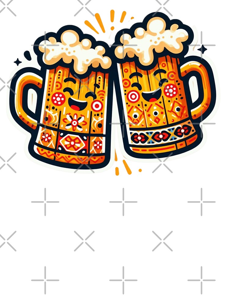 Cheerful Beer Mug by raedattia