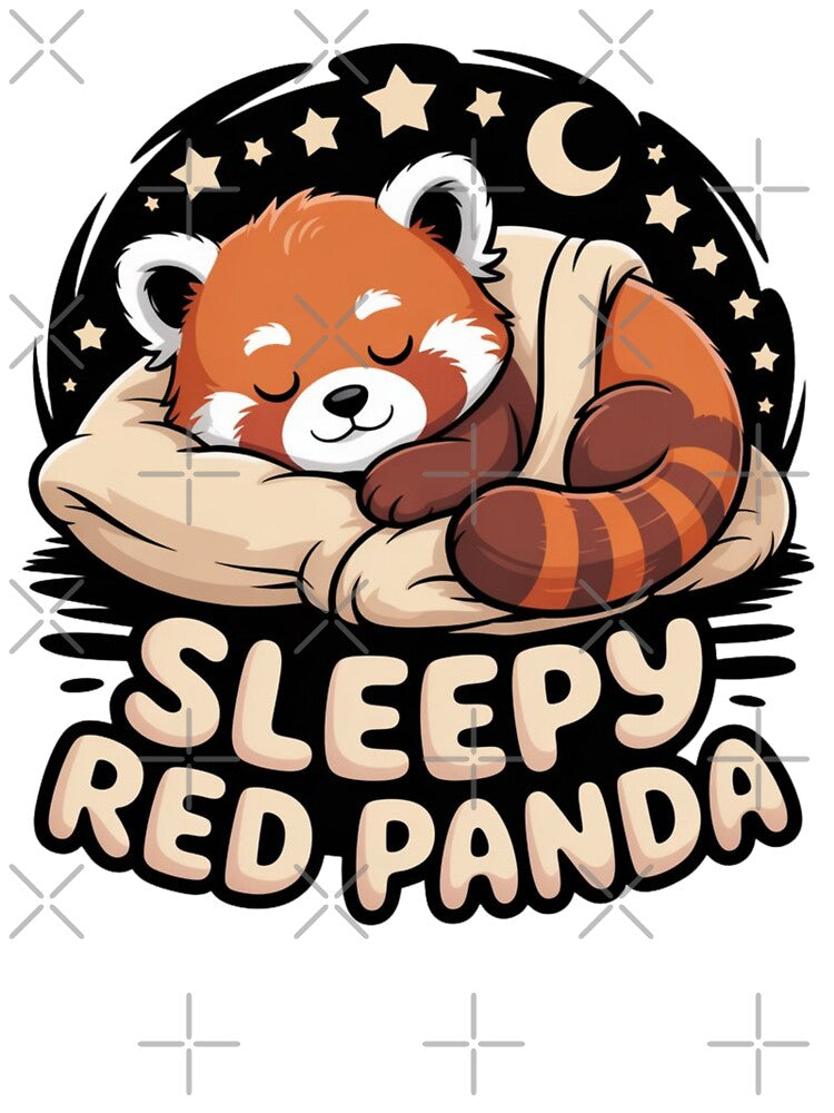Red Panda Sleep Pajamas by sinkedink