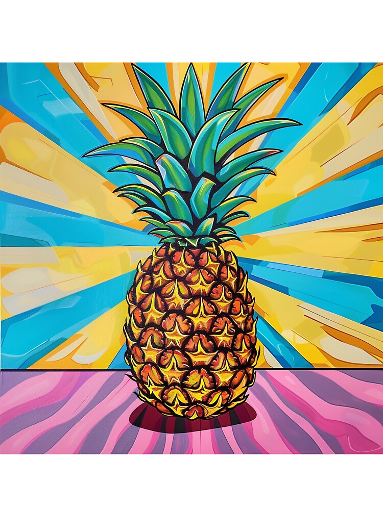 Pineapple Pop Art 2 by AstroRisq