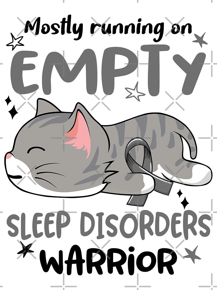 Sleep Disorders Awareness, Mostly Running on Sleep Disorders Warrior by Tammyilaria