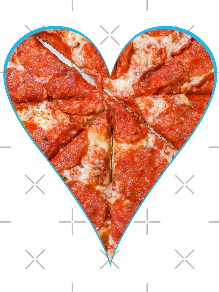 I Heart Pizza Close Up Variant by quirkycounselor