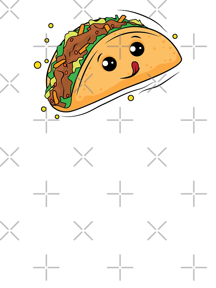 Delicious Taco Cartoon by TeeLove-Co