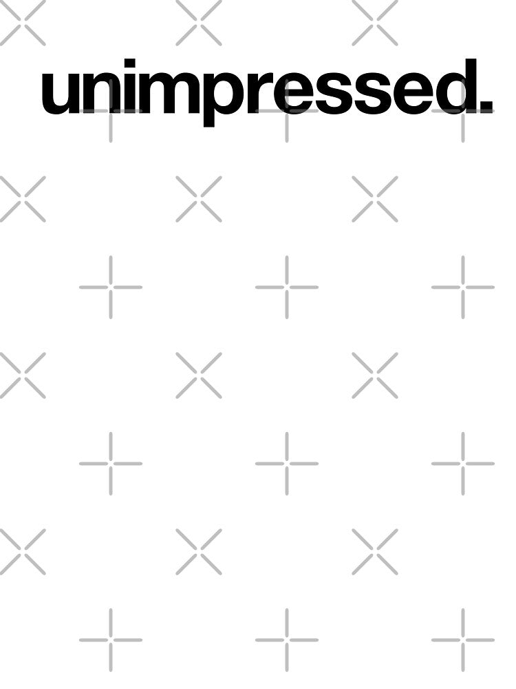 Unimpressed by The Common Tee