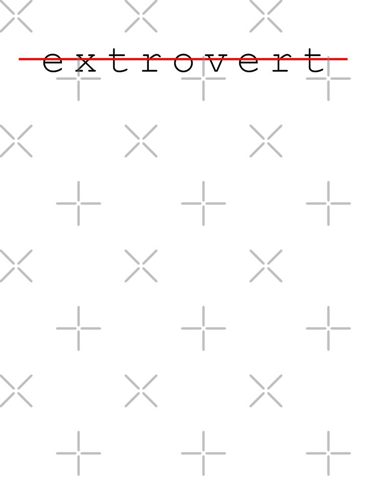 Not extrovert by BrixtonWords
