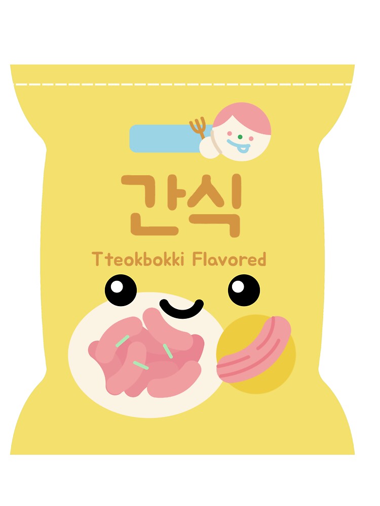 Cute Korean Tteokbokki Pack Sticker by Uryummypie