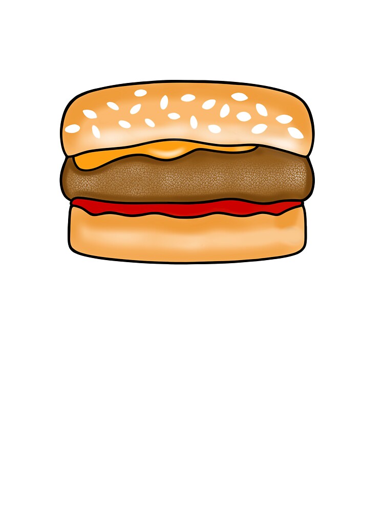 Cheeseburger Lover Burger Lover by Sartoris Art