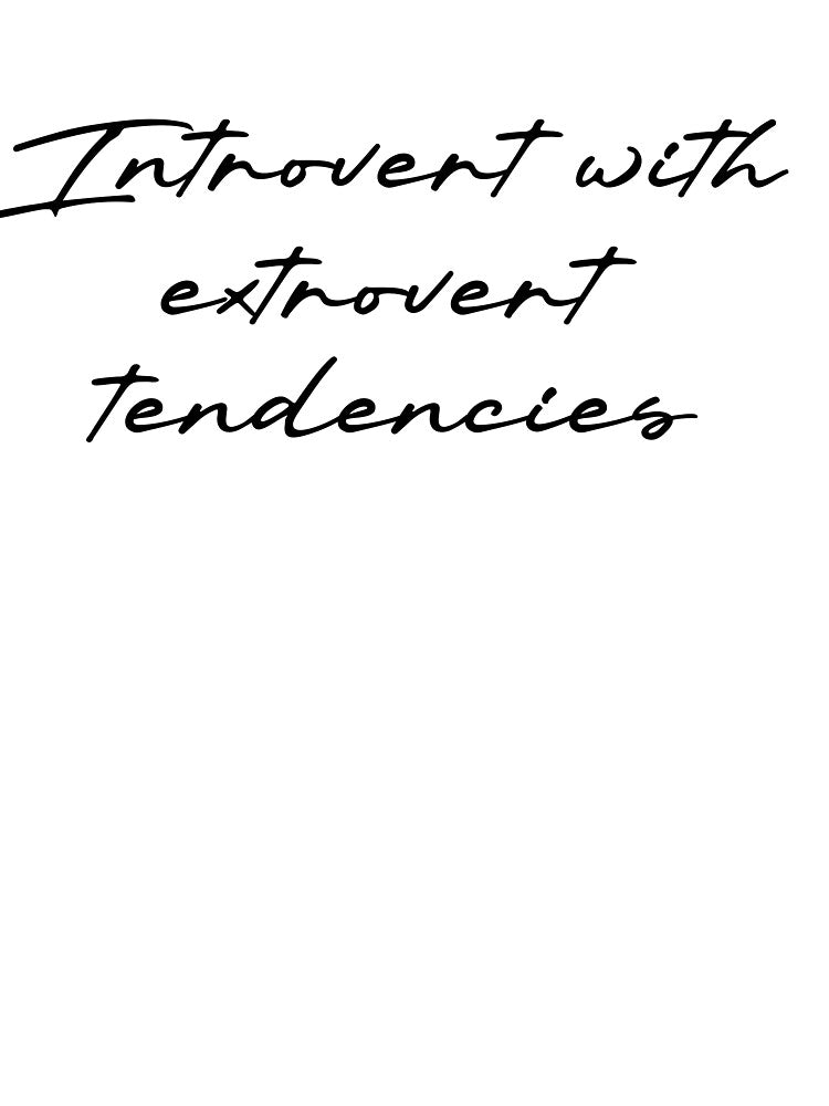 Introvert with extrovert tendencies by Ninjacatoff