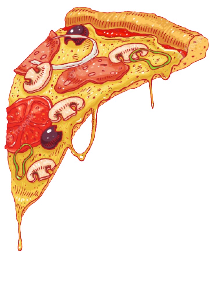 Pizza Slice Yummy by IshitaPoint