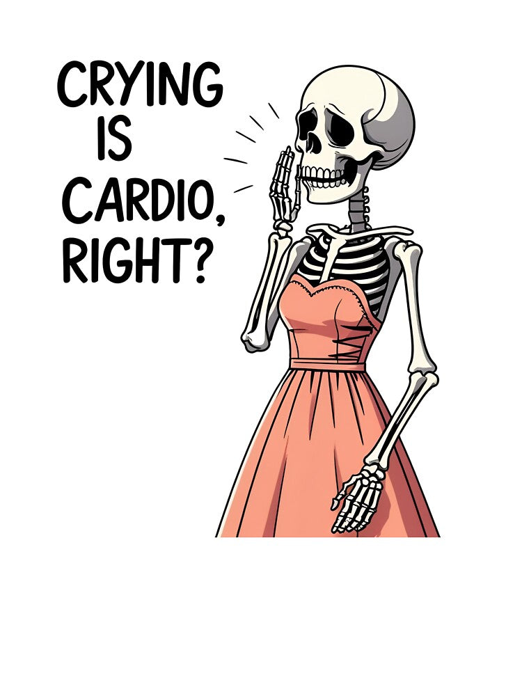 Crying is cardio, right? by LifeStudioArt