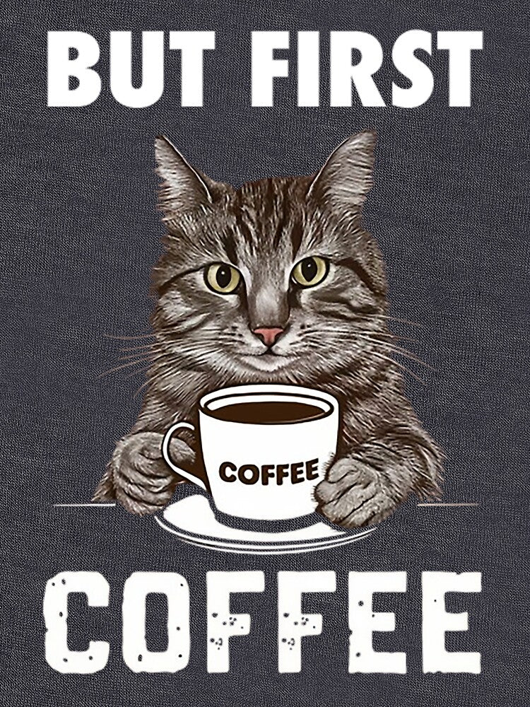 Cat and Coffee by likbatonboot