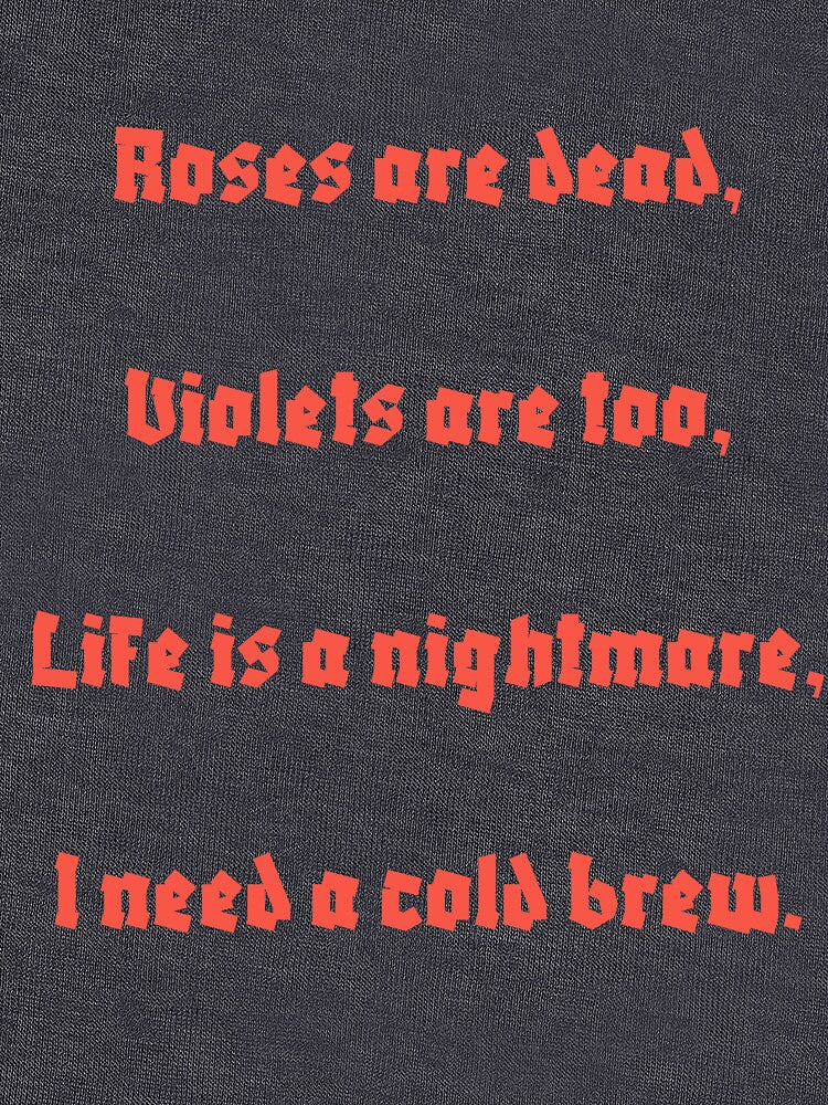 Roses are Dead by Hook, Yarn & Anchor