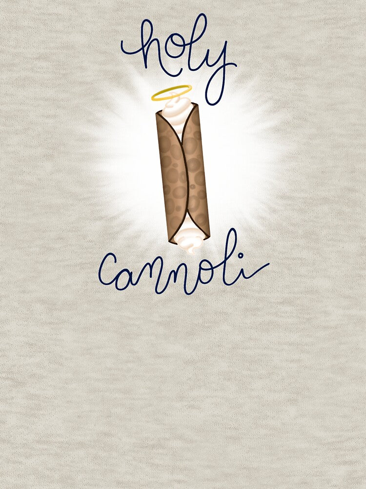 Punny Art, Holy Cannoli, Cannoli Pun by StephGordoArt