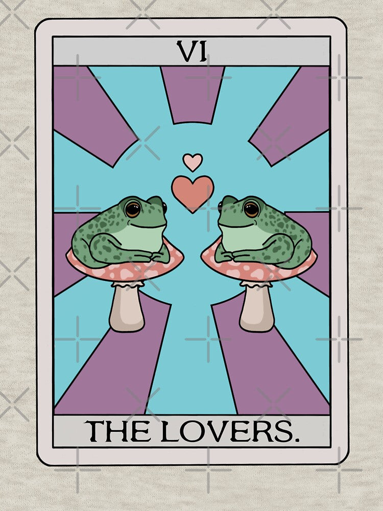The Lovers Frog Tarot by melouker