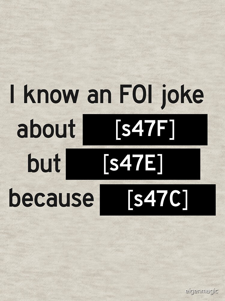 FOI Joke [redacted] by eigenmagic