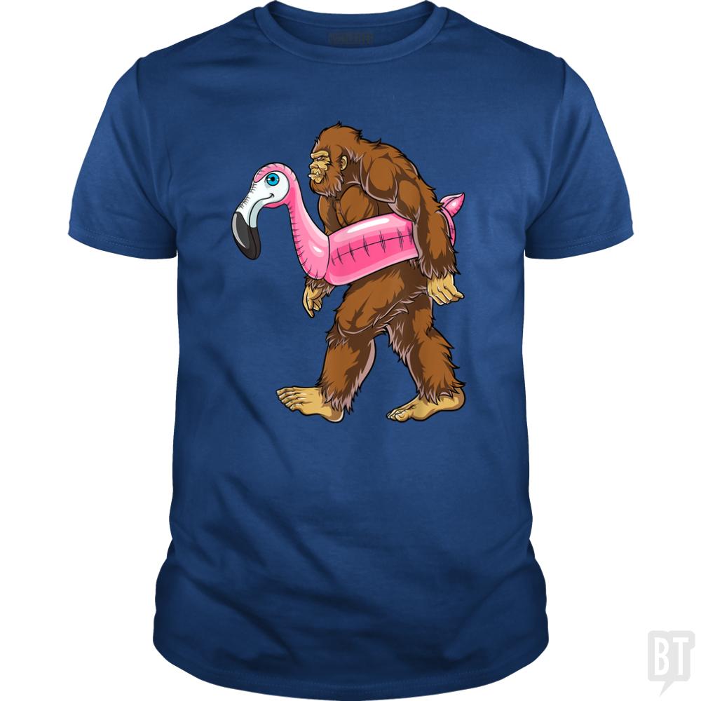 Pool Party Bigfoot Flamingo