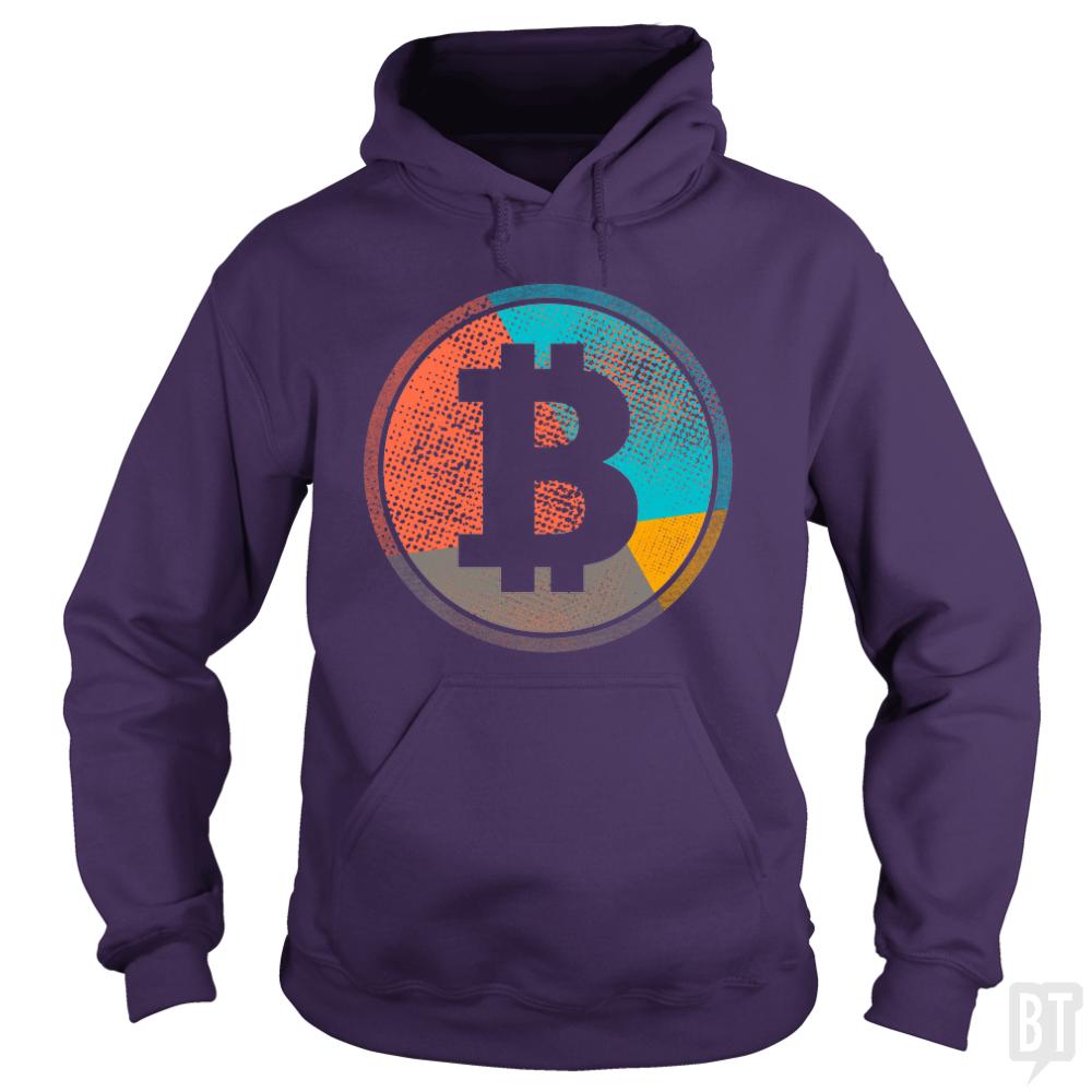 Bitcoin Pop Art Hoodie
