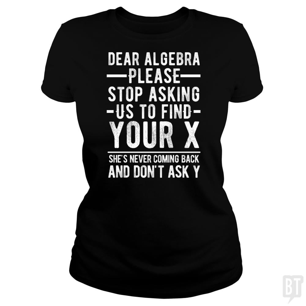 Dear Algebra