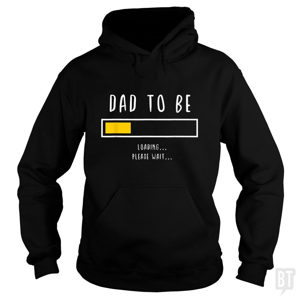 Mens Best Expecting Dad Hoodie