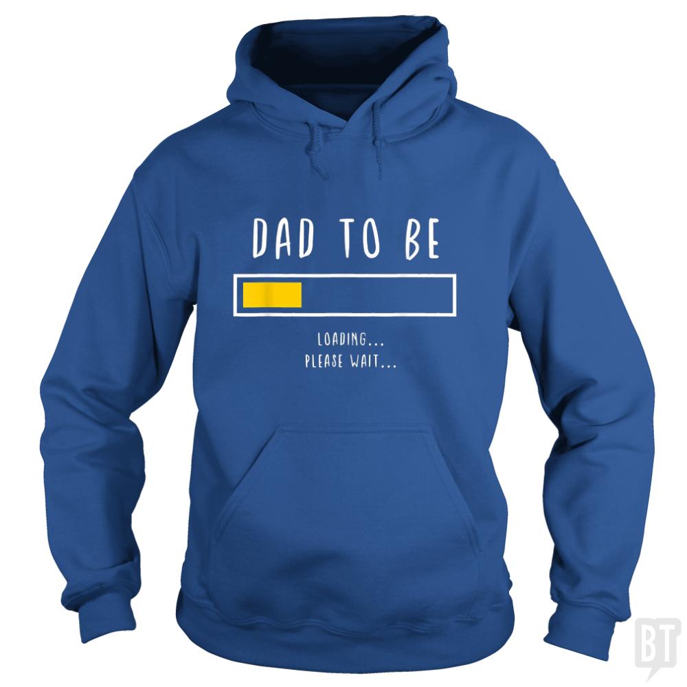 Mens Best Expecting Dad Hoodie
