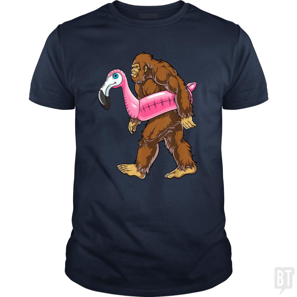 Pool Party Bigfoot Flamingo