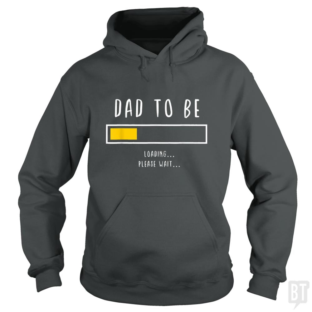 Mens Best Expecting Dad Hoodie