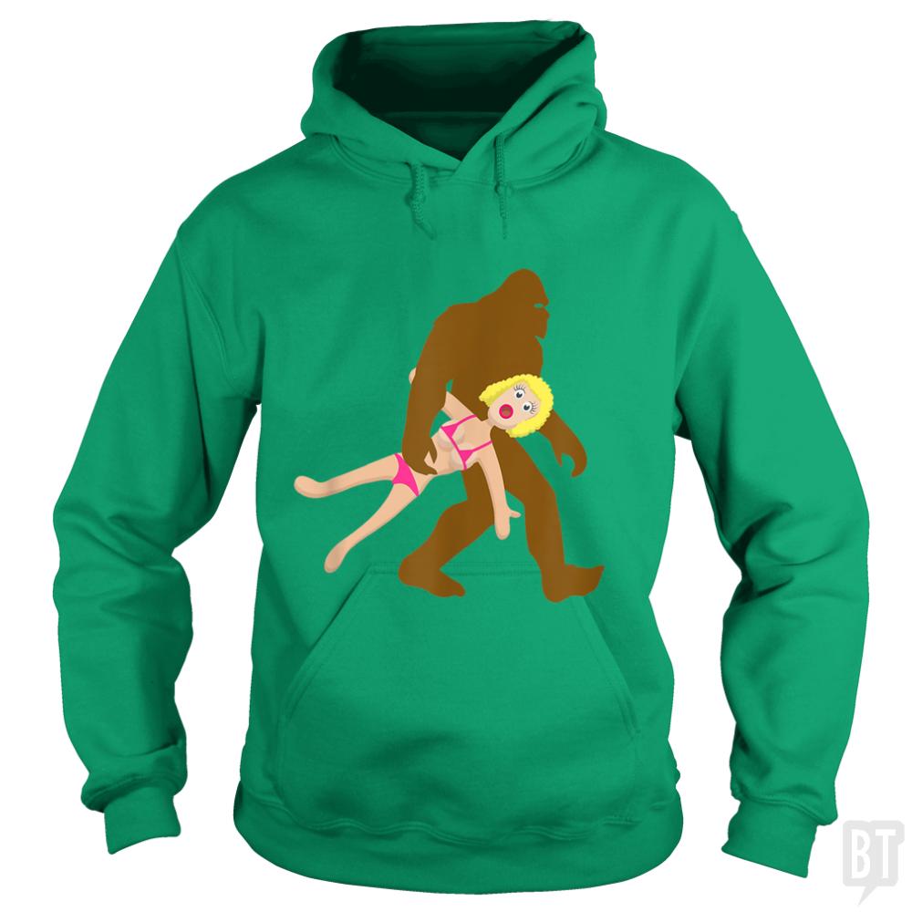 Bigfoot Blow Up Sex Doll Hoodie