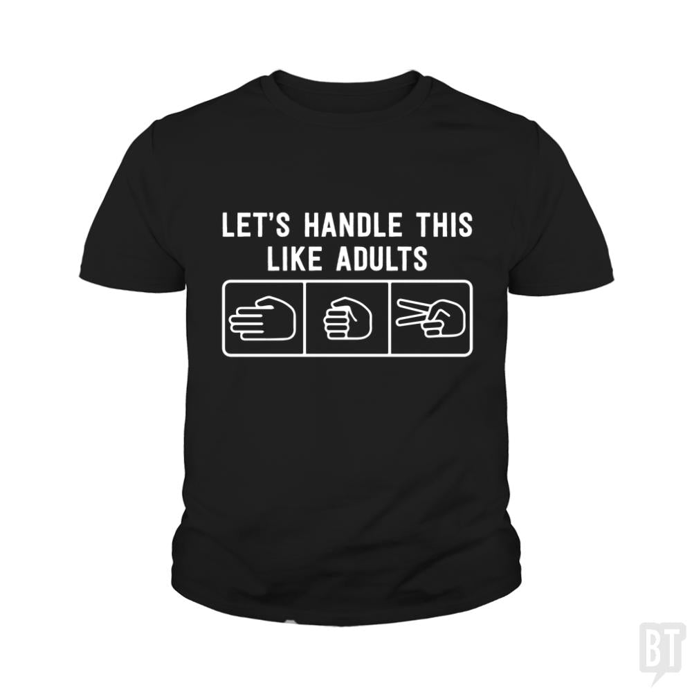 Rock Paper Scissors Kids Shirt