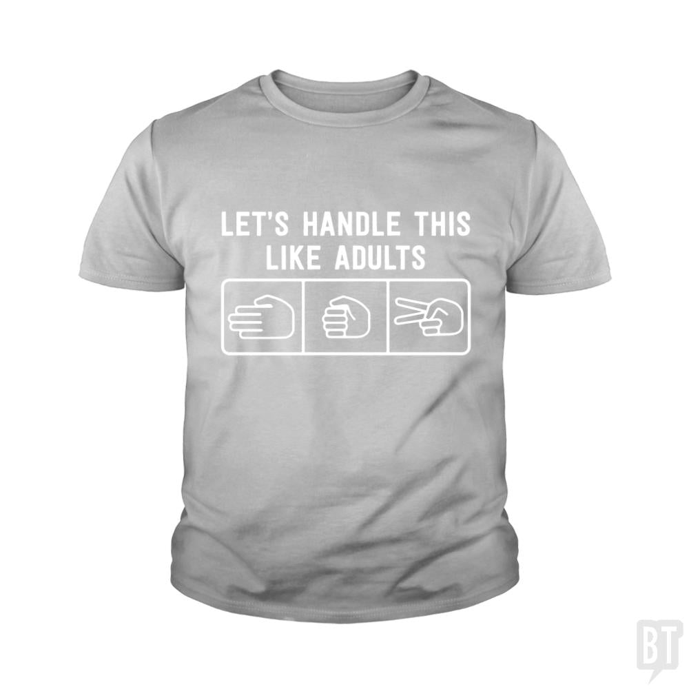 Rock Paper Scissors Kids Shirt