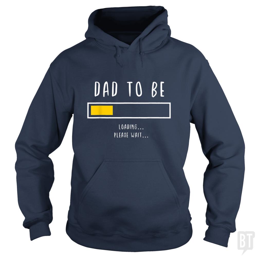 Mens Best Expecting Dad Hoodie