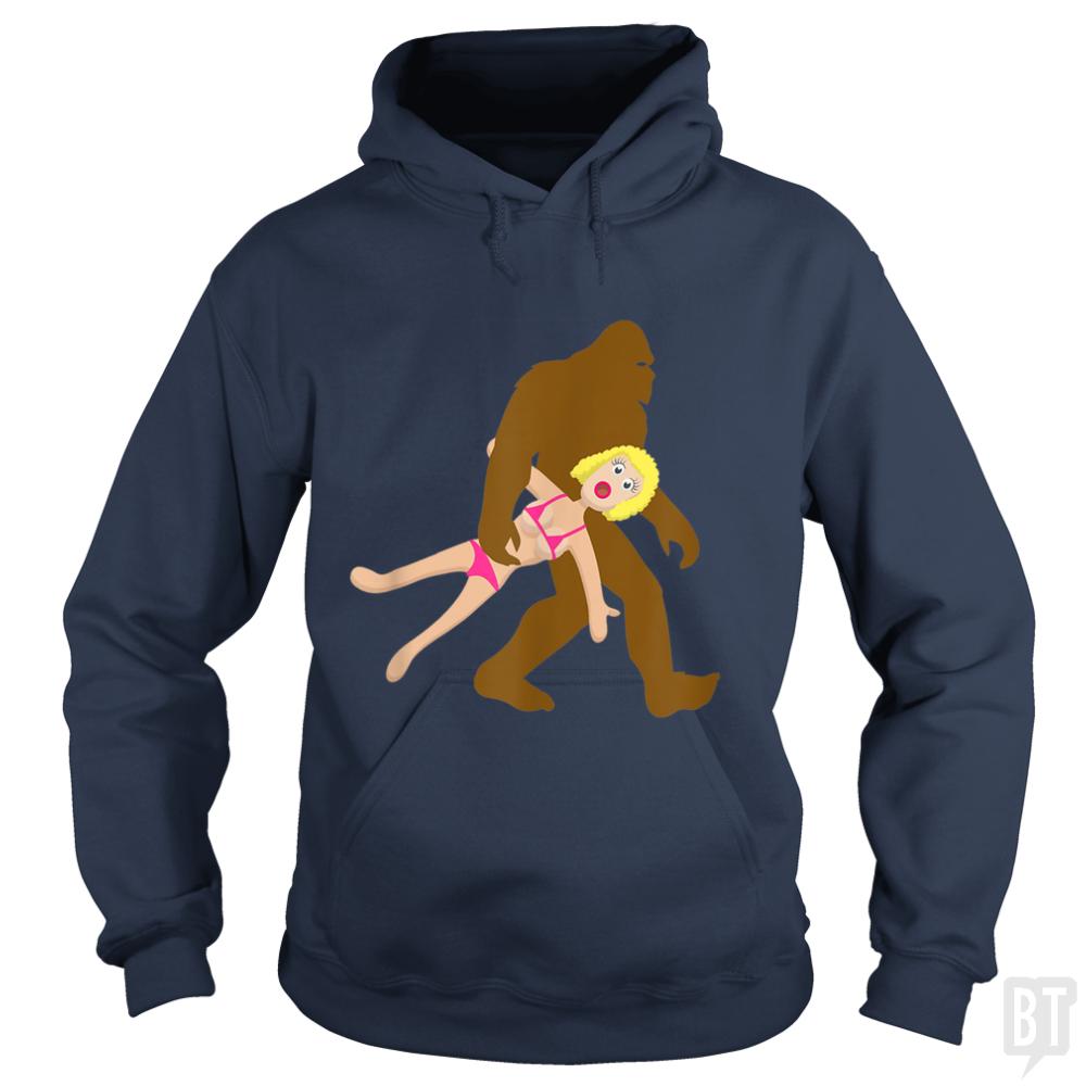 Bigfoot Blow Up Sex Doll Hoodie