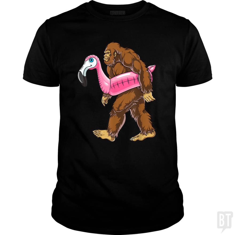 Pool Party Bigfoot Flamingo