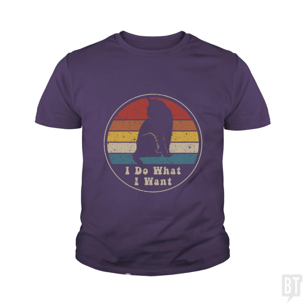 I Do What I Want Kids Shirt
