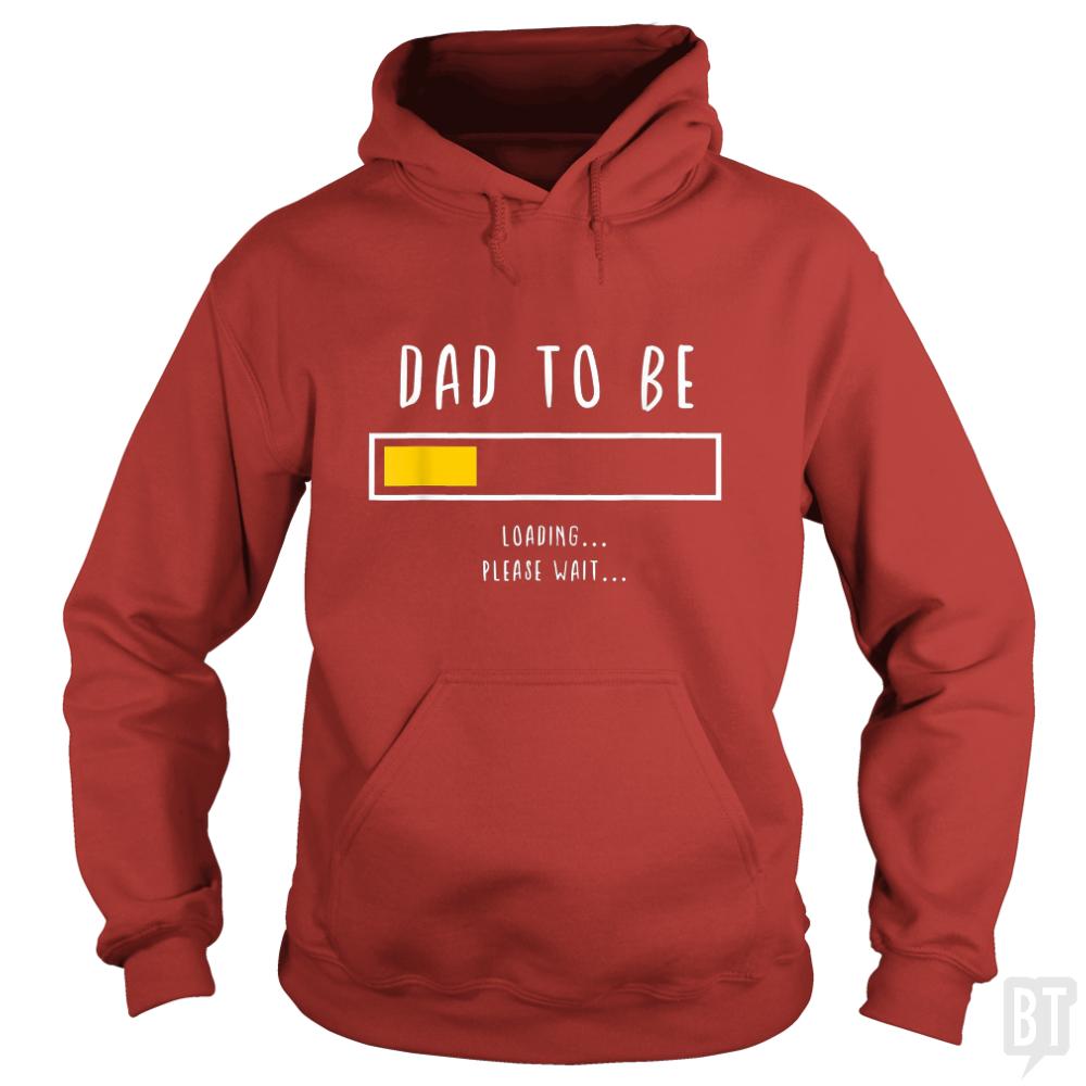 Mens Best Expecting Dad Hoodie