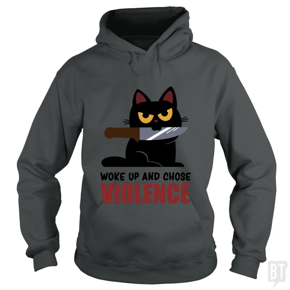 Violent Cat Hoodie