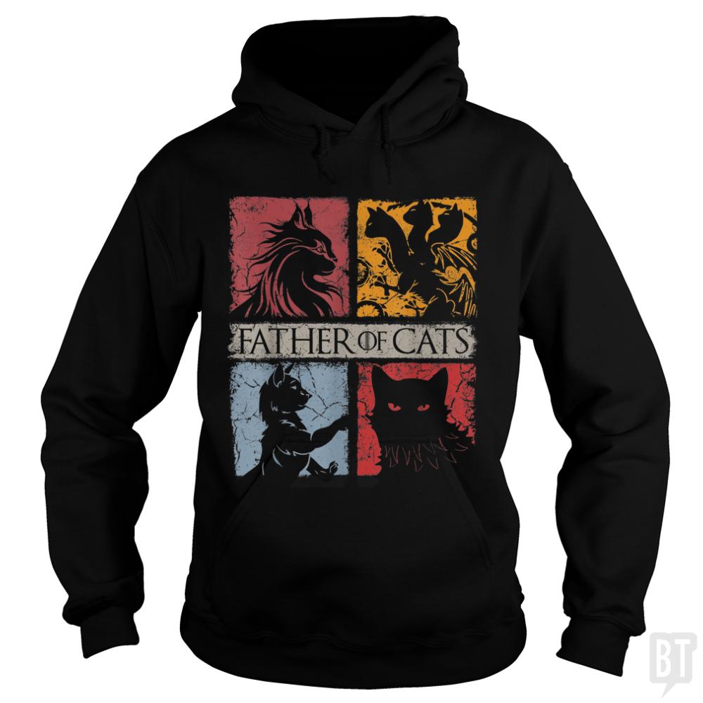 Father of Cats Hoodie