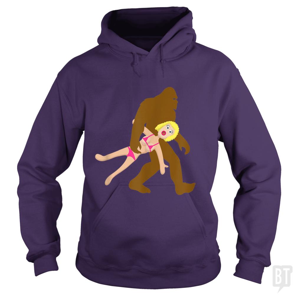 Bigfoot Blow Up Sex Doll Hoodie