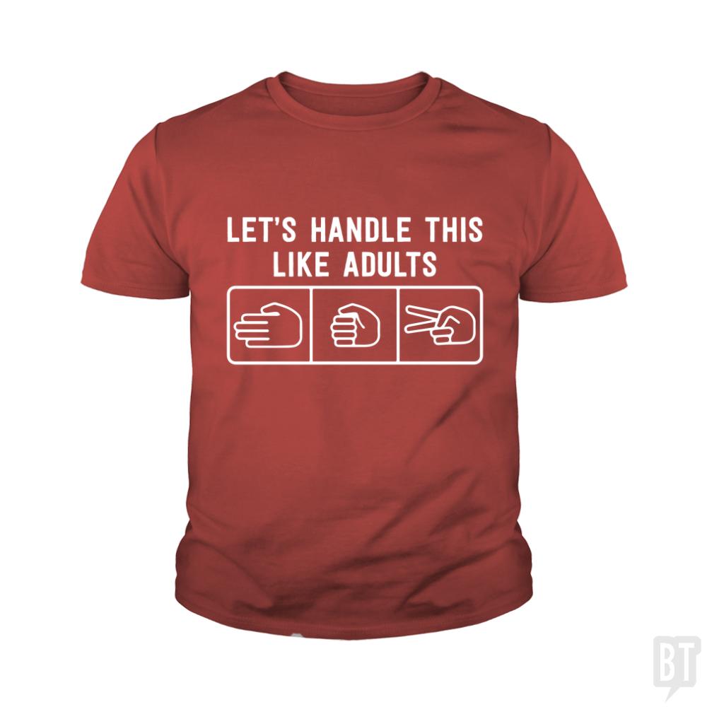Rock Paper Scissors Kids Shirt
