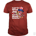 4th of July Wiener Comes Out