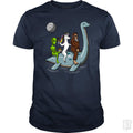 Alien Unicorn Bigfoot Ridding Loch Ness