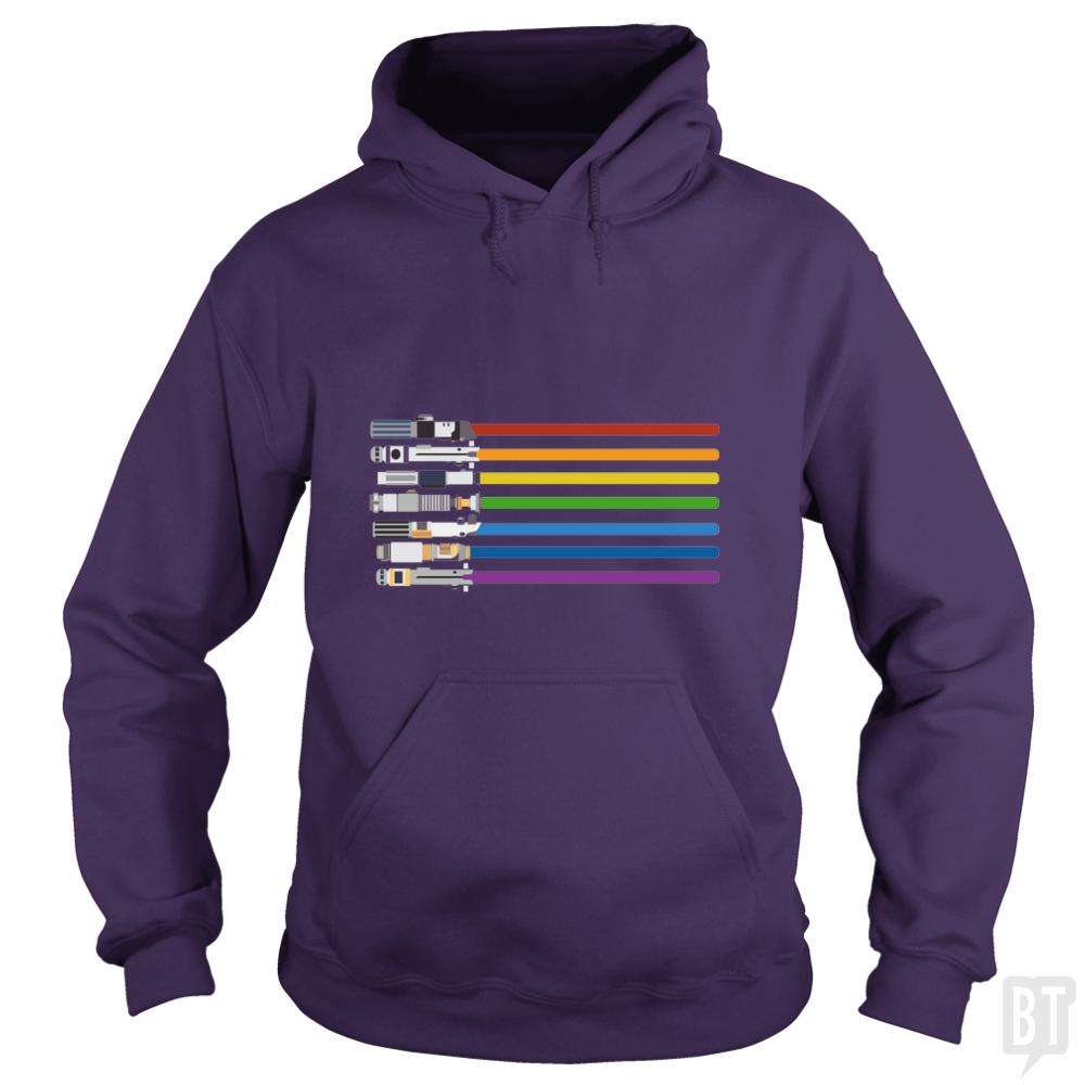 Rainbow With Love Hoodie