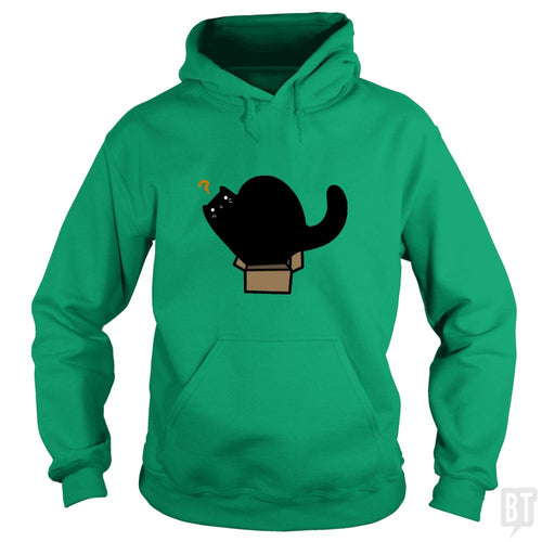 Black Cat Tiny Box Hoodie