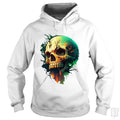 Splattered Skull Hoodie