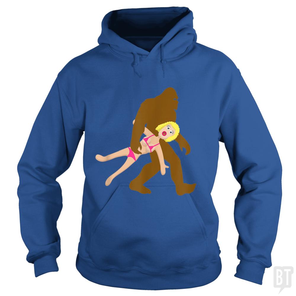 Bigfoot Blow Up Sex Doll Hoodie