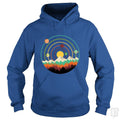 Planets Lanscape Hoodie